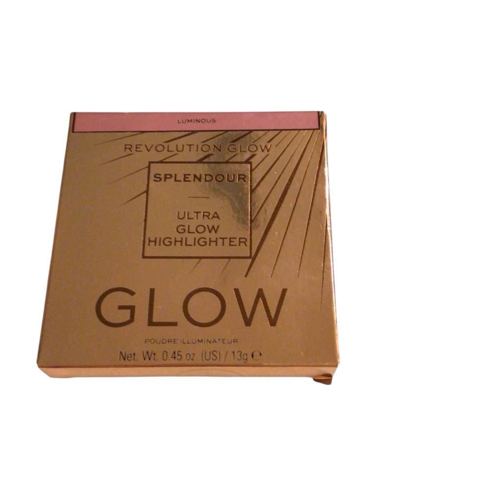 Revolution Glow Splendour ultra glow highlighter shade luminous new in box